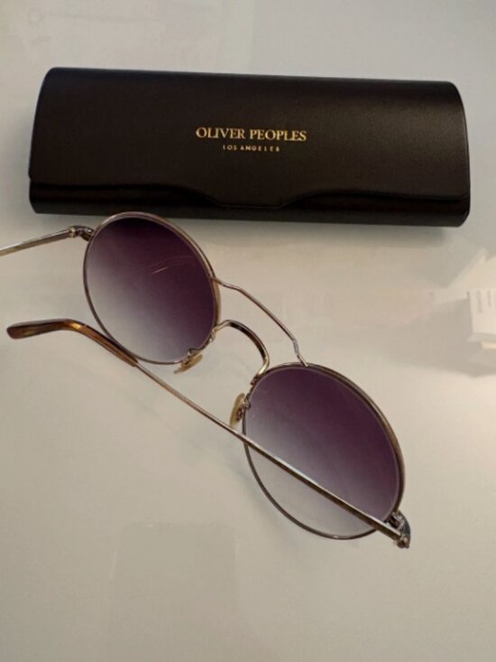 OLIVER PEOPLES NICKOL Sun in Lilac Dark Ombre Gradient MSRP$500 Rare Color main image 6